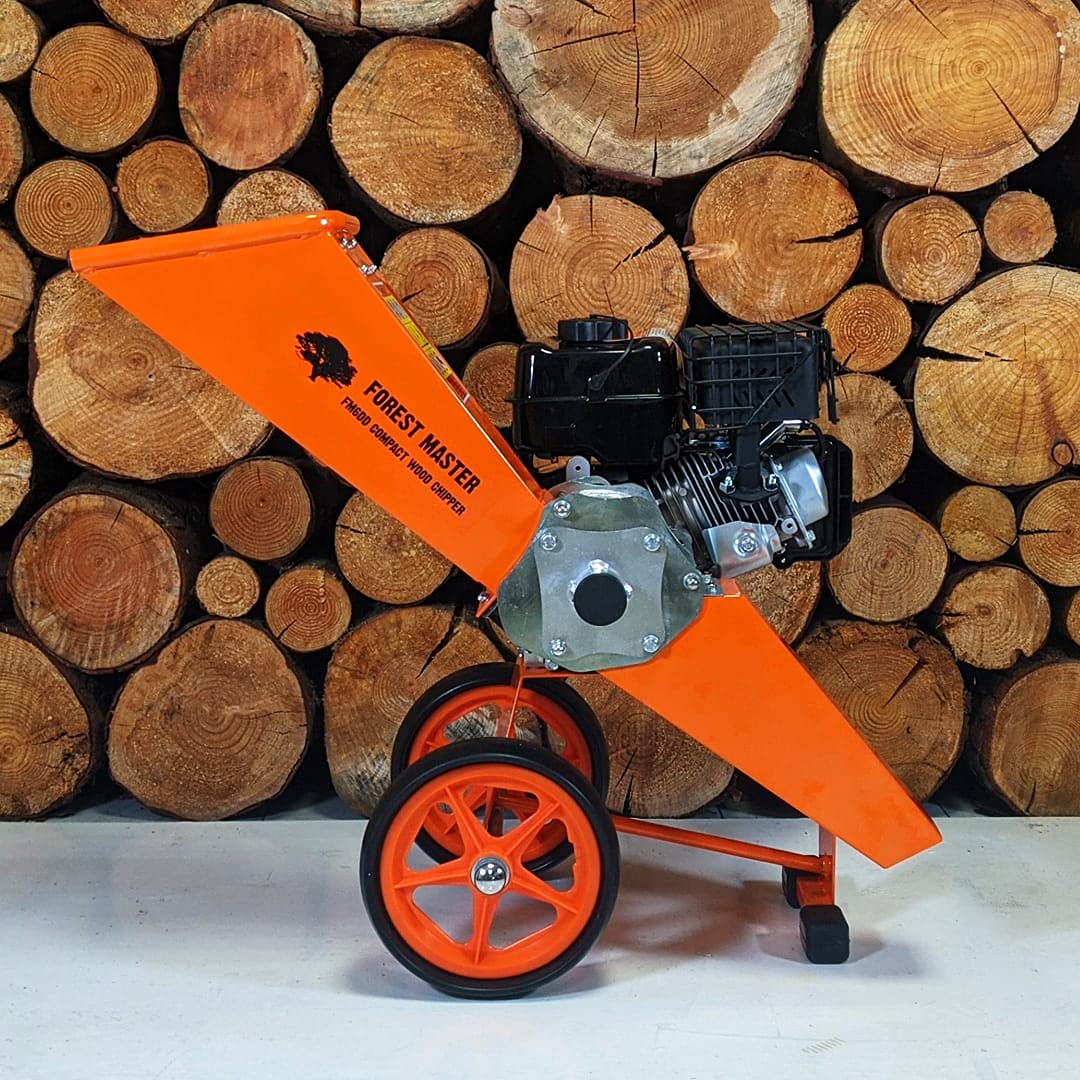 Trituradora de Gasolina compacta de 6HP para jardín, astilladora FM6DD-MUL