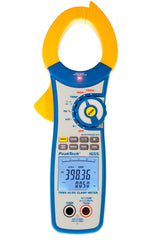 PeakTech 1655 – Pinza amperimétrica RMS 1500A AC/DC, 40000 cuentas, multímetro digital, TUV/GS, pinza de corriente, voltímetro sin contacto, amperímetro, probador de continuidad - Max 600V