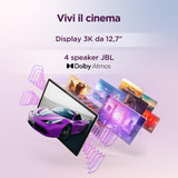Lenovo Idea Tab Pro, Pantalla 3K 12,7 Pulgadas 144 Hz, procesador Mediatek Dimenity 8300, 8 GB de Memoria, 256 GB de Memoria, WiFi 6, Tableta Android 14, Incluye Tarjeta Pen - Seafoam Green