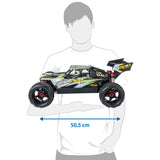 Carson 500409087 1:8 Virus Race 4.3 4S brushless 100% RTR Blanco - Buggy RC, Coche teledirigido, Offroad, vehículo RC, Coche RC 80 km/h, Coche RC