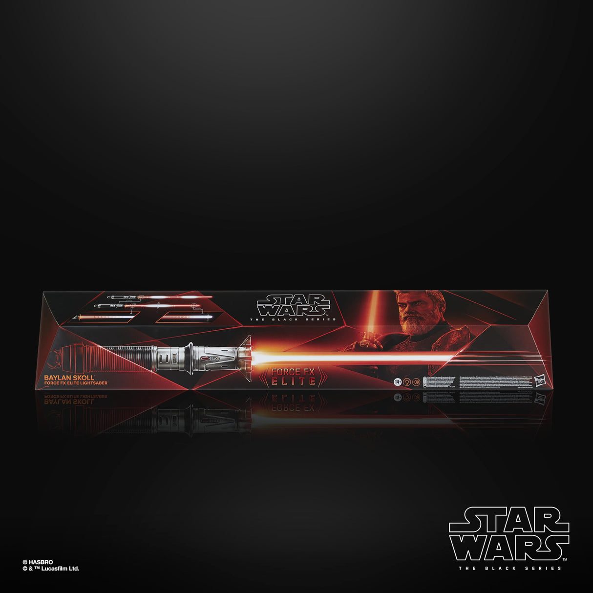 Star Wars The Black Series - Baylan Skoll - Sable de luz Force FX Elite