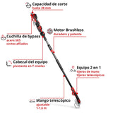Einhell Professional Tijeras de podar con batería GP-LS 18/28 Li T BL-Solo Power X-Change (18 V, Mango telescópico para Trabajos a 3,8 m, Ramas hasta 28 mm, Cuchillas de derivación, sin batería)