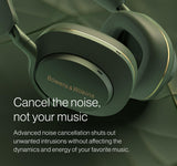 Bowers & Wilkins PX7 S2e - Auriculares inalámbricos con cancelación de Ruido con Qualcomm aptX Adaptable y Carga rápida, 30 Horas de reproducción y Seis micrófonos Integrados, Color Gris Nube