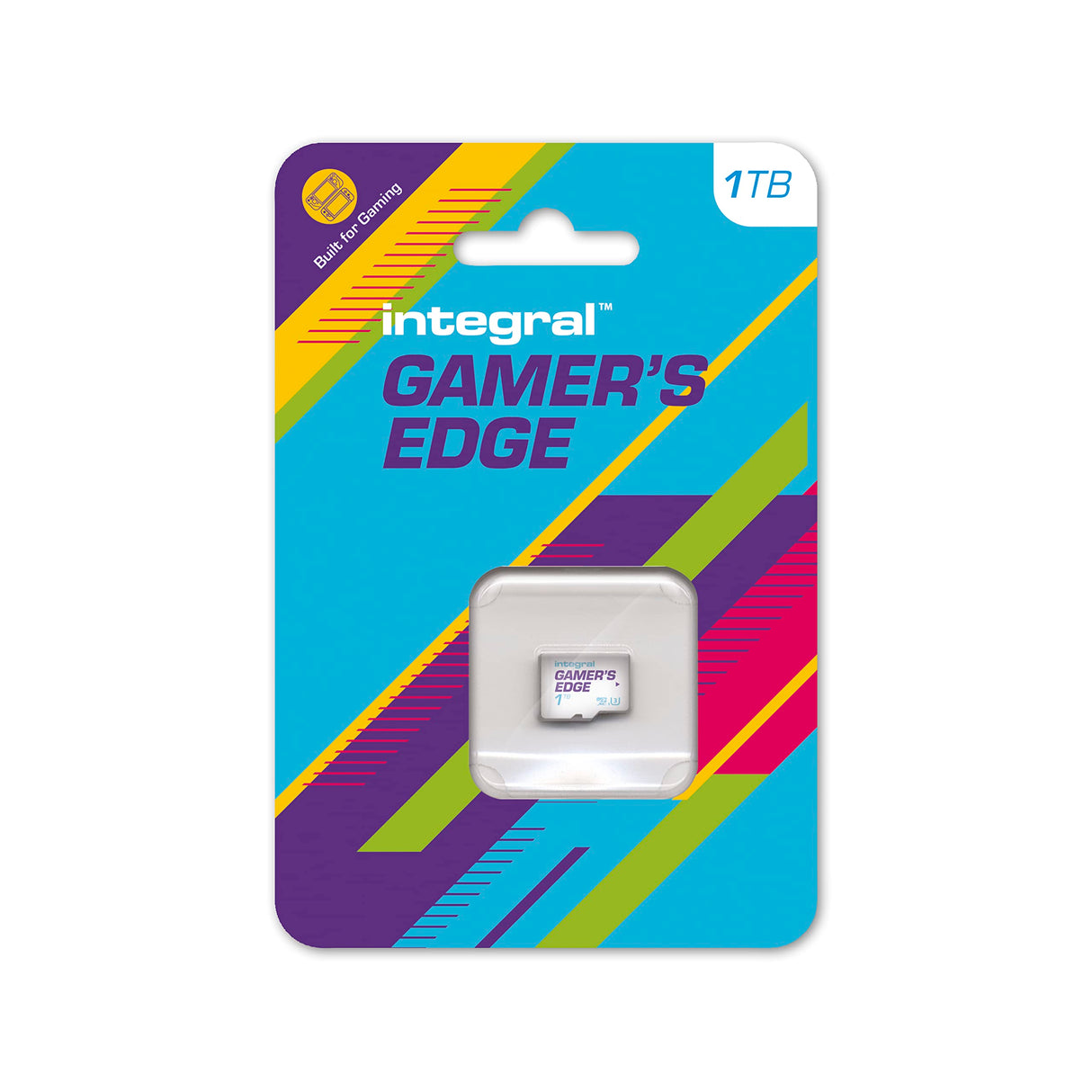 Integral Tarjeta Micro SD Gamer's Edge de Integral 1TB para Nintendo Switch - Carga, Guarda y almacena con rapidez Juegos, DLC y Datos, creada para Nintendo Switch, Switch Lite y Switch OLED.