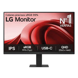 LG 24U631A-B - Monitor 23.8'', Panel IPS, (2560 x 1440), 100 Hz, 5ms (GtG), WebOS23, sRGB 99%, QHD, Ajuste en Inclinación (Eje Horizontal), Negro
