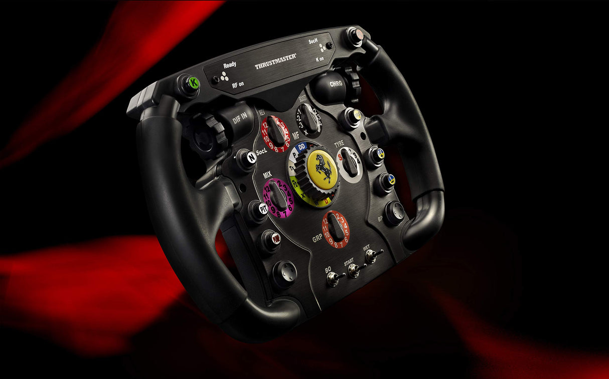 Thrustmaster Ferrari F1 Wheel Add-On - Volante de carreras desmontable que incorpora el sistema Thrustmaster Quick Release
