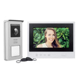 Thomson 512263 - Soporte Inteligente para videocámara (2 Cables, Smart RFID, Memorización automática de visitantes (100 Fotos), función de monitoreo, visión Nocturna led's Blanca