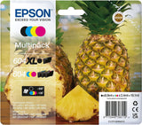 Epson Tinta Original Multipack 4 Colores 604 con Cartucho Negro XL y Cian, Magenta y Amarillo en Tamaño Estándar