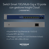NETGEAR Switch PoE Gigabit Ethernet Smart gestionado de 28 Puertos GS728TPV3 | 24x PoE+ 190W, 4X 1G SFP |Montaje en sobremesa o en Bastidor y protección Limitada de por Vida