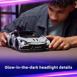 LEGO Technic Superdeportivo Lamborghini Revuelto - Maqueta de Coche Teledirigido de Juguete con Luces, Dirección y Batería Recargable - Regalo para Niños de 10+ Años 42214
