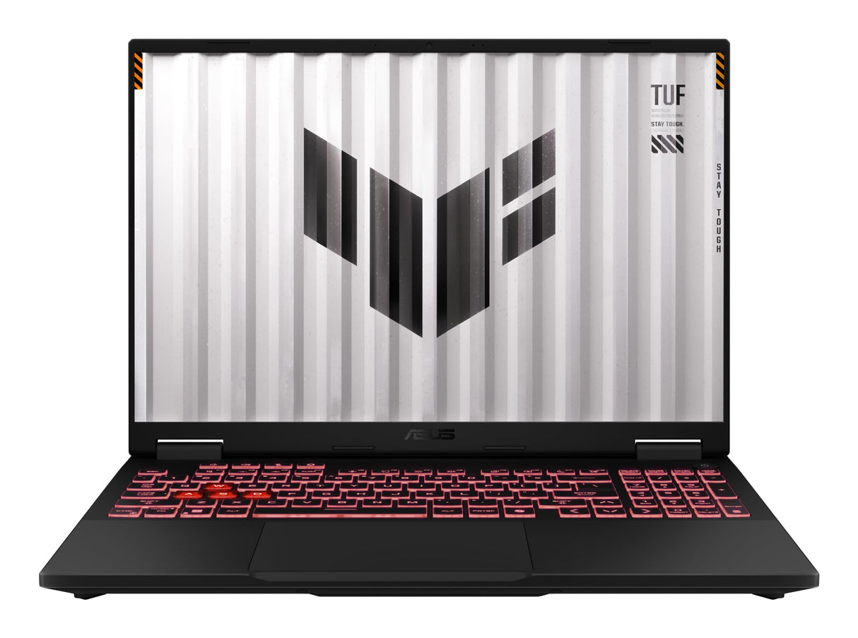 ASUS TUF Gaming A16 FA608UP-QT006 - Ordenador Portátil Gaming de 16" WQXGA 165Hz (AMD Ryzen 7 260, 32GB RAM, 1TB SSD, NVIDIA RTX 5070 8GB, Sin Sistema Operativo) Gris Jager - Teclado QWERTY español