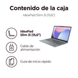 Lenovo IdeaPad Slim 3 Gen 8 – Ordenador Portátil 15.6" FHD (Intel Core i5-13420H, 16 GB RAM, 512 GB SSD, Intel UHD Graphics, Wi-Fi 6, Win 11 Home, Office Trial) Teclado QWERTY Español - Gris Ártico