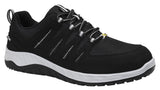 ELTEN Maddox Negro-Gris Low ESD S3S, Zapatos de Seguridad para Hombre, Ligero, Puntera de Acero, Material Superior: Textil, Forro Interior: Textil (Transpirable), Talla 46