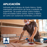 Bosch Professional 18V System GEX 18V-125 - Lijadora excéntrica a batería (Brushless, Ø plato 125 mm, bolsa para polvo, sin batería, en L-BOXX)