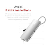 LINQ 8 en 1 Pro USB-C Multipuerto Hub 140W
