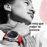 Samsung Galaxy Watch4 Classic – Smartwatch, Bisel Giratorio, Control de Salud, Seguimiento Deportivo, LTE, 42 mm, Color Plata (Version ES)
