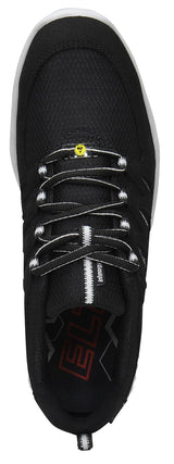ELTEN Maddox Negro-Gris Low ESD S3S, Zapatos de Seguridad para Hombre, Ligero, Puntera de Acero, Material Superior: Textil, Forro Interior: Textil (Transpirable), Talla 46