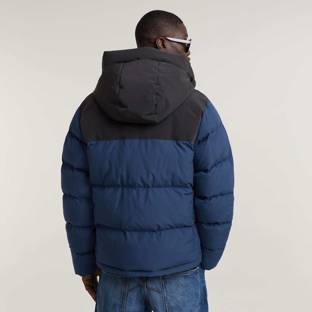 G-STAR Para Hombre Expedition puffer, Azul (dk sea blue D23645-D712-1023), XS