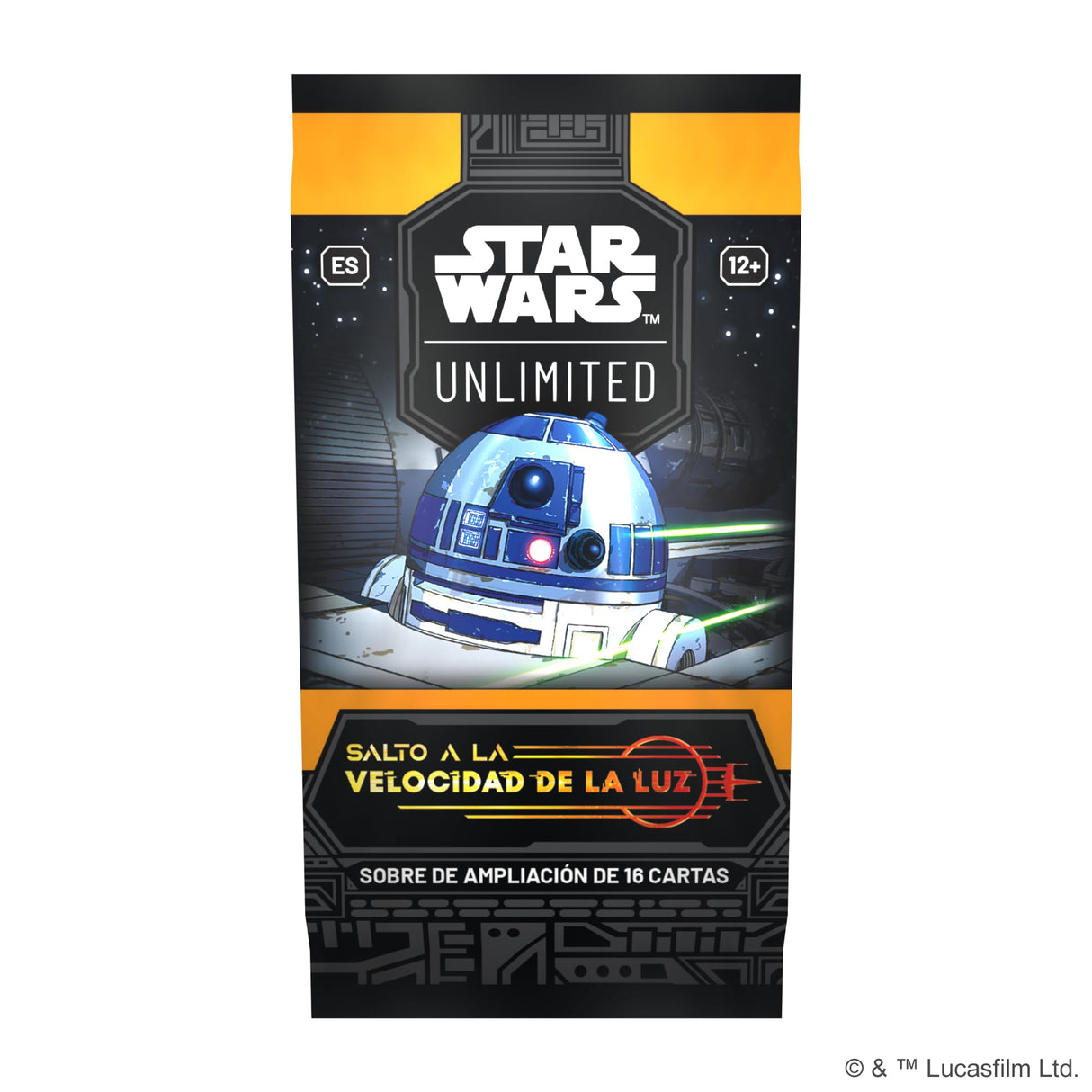 Fantasy Flight Games | Star Wars Unlimited Juego De Cartas Coleccionables Salto a la velocidad de la luz | Caja de 24 Sobres | A Partir de 12 Años | Para 2 Jugadores | 30 Minutos por Partida | Español