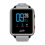 Reloj Inteligente CPR Guardian II para Padres y Seres Queridos, la próxima generación de protección en Caso de Emergencia. Mantener al Usuario Activo, Independiente y Seguro en Todo Momento (Gris)