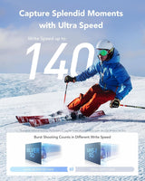 Lexar Tarjeta SD 1 TB Silver, hasta 205 MB/s de Lectura, Tarjeta de Memoria SDXC UHS-I, Clase 10, U3, V30, SD Card para Fotógrafos Profesionales, Videógrafos y Entusiastas