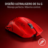 Razer Viper V3 Pro Faker Edition - Ratón inalámbrico Ultraligero Esports Gaming - 8k Hz HyperPolling (diseño Ligero de 54g, Sensor Focus Pro 35K dpi, HyperSpeed Wireless) Faker