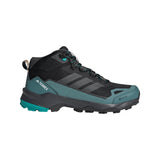 adidas Terrex Skychaser AX5 Mid Gore-Tex Hiking Shoes, Zapatos de Senderismo Hombre, Core Black/Carbon/Pure Teal, 42 EU
