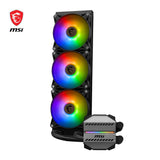 MSI MAG CORELIQUID M360 AIO CPU Refrigeración líquida - 12 vías Split-Flow de refrigeración por agua, tubos a prueba de evaporación, Soporta socket mainsteam como AM5 y 1700.