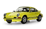 IXO Colecciones 1:8 IXO Porsche 911 RS 2.7 Amarillo/Negro - modelismo, maquetas, Kit de construcción, Kit de maquetas, 713 Piezas, Kit de construcción de Coches