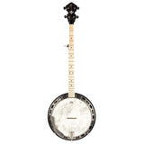 ORTEGA Falcon Series Banjo - Carbón transparente + Funda, OBJE400TCO