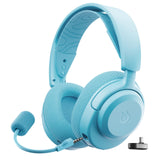 SteelSeries Arctis Nova 3P Wireless Auriculares Gaming multiplataforma - App - Batería 40h - Controladores magnéticos de neodimio - 2,4 GHz/Bluetooth - Micro extraíble - PS5, PS4, PC, Switch -Aqua