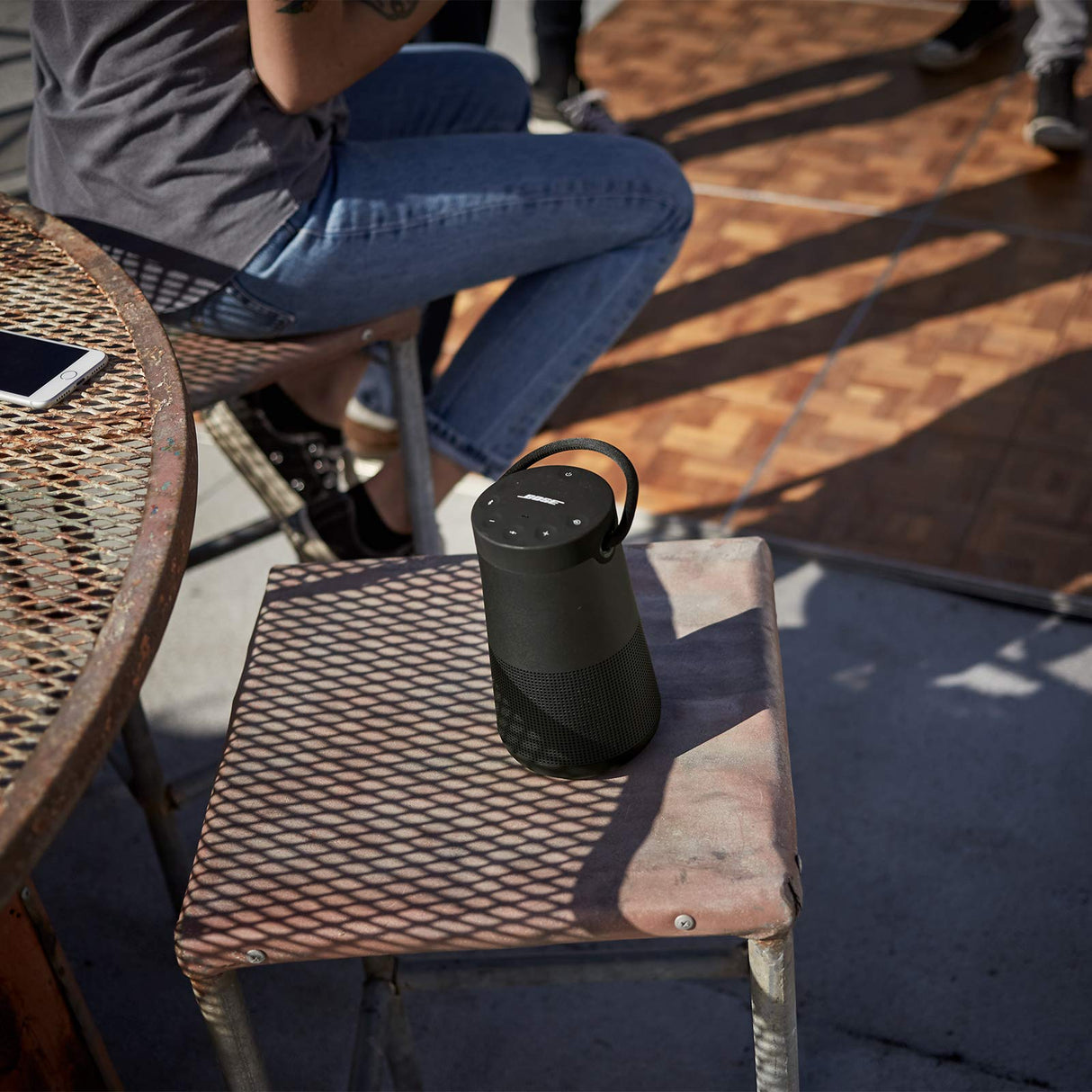 Bose Altavoz Bluetooth portátil SoundLink Revolve+ (Serie II), Inalámbrico, Resistente al Agua y con batería de Larga duració, Negro