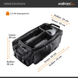 Walimex pro Bolso fotografía y de estudio (tamaño XXL), negro