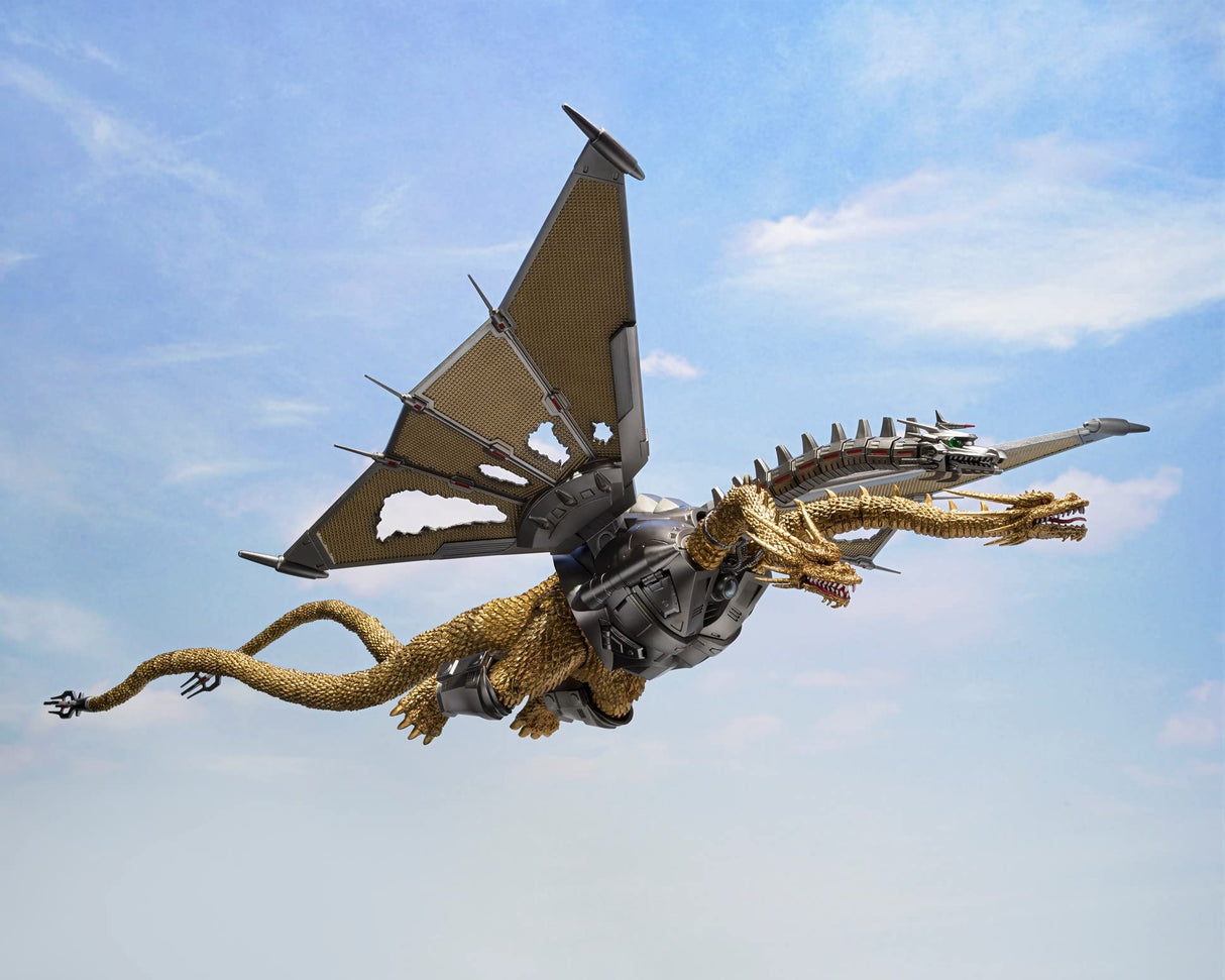 TAMASHII NATIONS Mecha Ghidorah Shinjuku Battle Set Fig 25 cm Godzilla vs King Ghidorah SH monsterarts