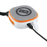 Bushnell - Altavoz Blanco Disc Golf Jockey BT - Altavoz Bluetooth con Distancia a la Canasta - DJ1BTS