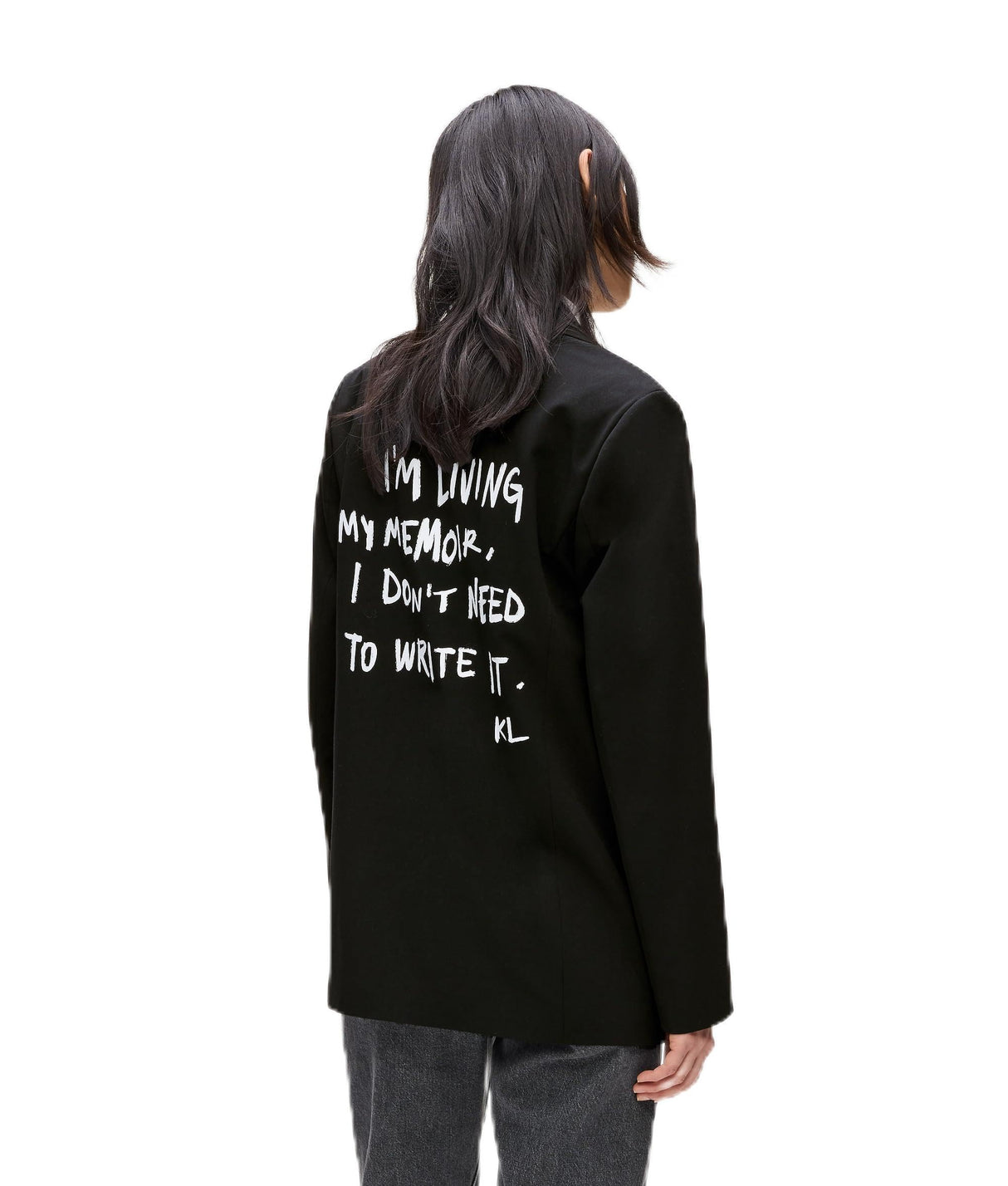 KARL LAGERFELD JEANS, Mujeres, Karl Blazer, Corte Regular, Negro, XS