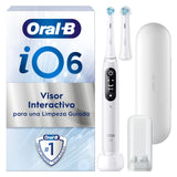Oral-B iO 6N Cepillo De Dientes Eléctrico, Blanco, Estuche De Viaje