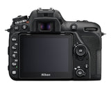 Nikkon D7500 - Cámara réflex digital de 20.9 Mp (pantalla LCD 3.2", 4K/UHD, SnapBridge, Bluetooth, Wifi) color negro - kit con objetivo AF-S DX 18-140 mm f/3.5-5.6G ED VR