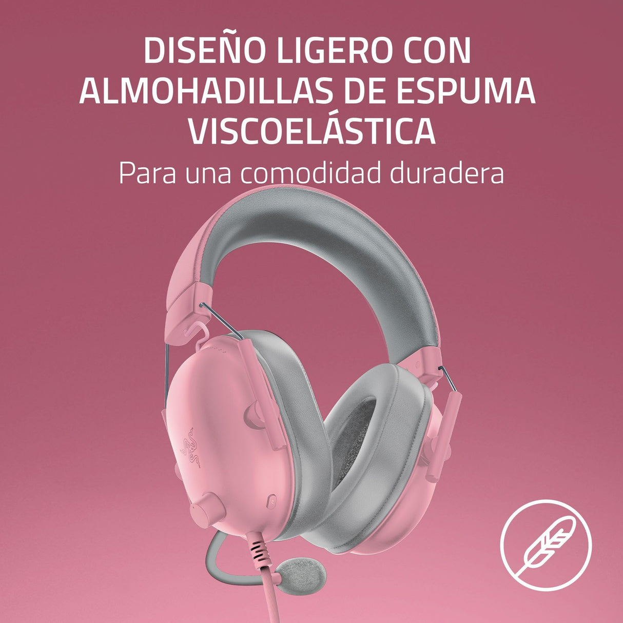 Razer BlackShark V2 X (Xbox) - Auriculares E-Sports con Cable para la Consola Xbox S|X (250 g, micrófono cardioide, transductores de 50 mm, cancelación pasiva del Ruido, Conector de 3,5 mm) Quartz