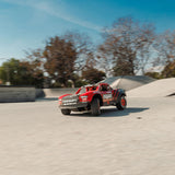 ARRMA- Mojave Grom Coche controlado por Radio, Color Rojo, 1/18 (Horizon Hobby ARA2104T1)