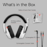 EPOS H3 Xbox Edition Filaire Casque Gaming | Casque Gamer Acoustique Fermée | Conçu pour Xbox comprend Des câbles pour PC, Mac, PS5™, PS4™ et Nintendo™ Switch