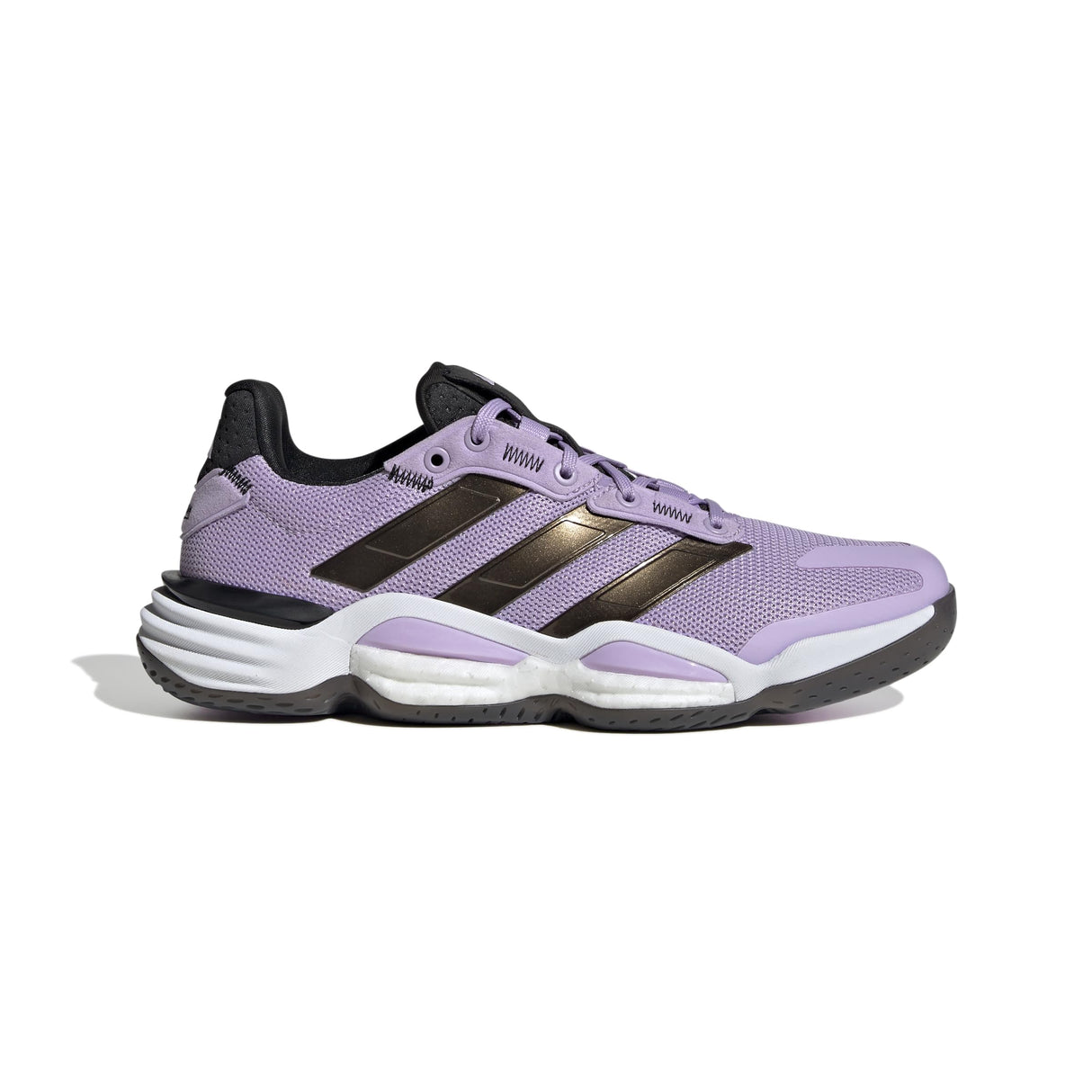 adidas Stabil 16 Indoor Shoes, Calzado Deportivo Mujer, Powder Plum/Core Black/Cloud White, 40 EU