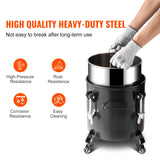 VEVOR Tanque de Presión para Pintura en Aerosol de 20 L de Presión Ajustable de 70 PSI, Tanque de Pintura a Presión con Ruedas y Sellador para Reparación de Fugas para la Decoración del Hogar