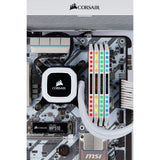 Corsair Dominator Platinum RGB 32 GB DDR4 3200MHz C16, AMD Optimizado LED RGB Memoria de Sobremesa Rendimiento de Alta, Respuesta Ajustados, 12 Direccionables CAPELLIX Leds RGB, 4 x 8 GB, Blanco