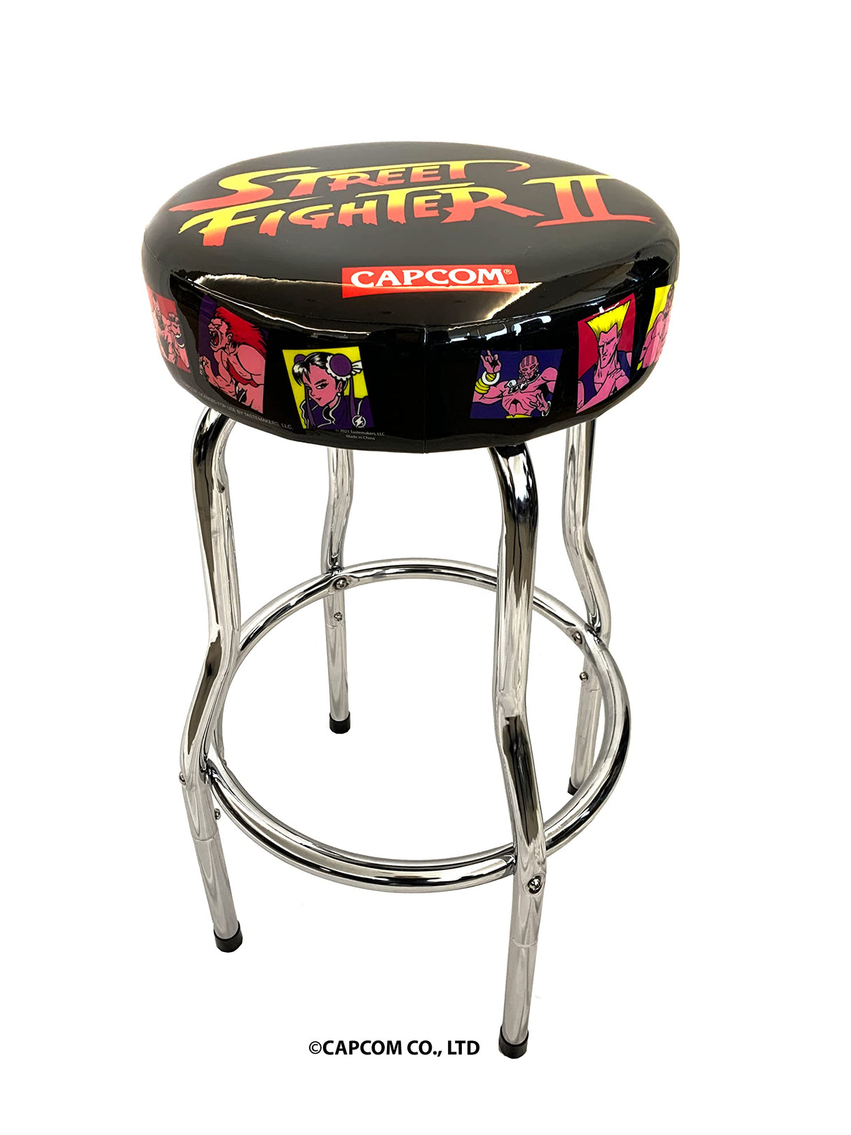 Arcade1UP STREET FIGHTER II ADJUSTABLE STOOL