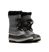 Sorel Yoot Pac TP Boot WP, Botas de nieve impermeables, Unisex niños, Quarry Black Youth Collection 2024, 33 EU