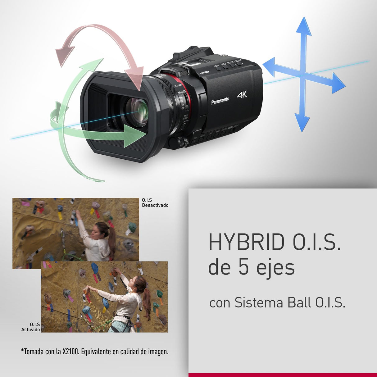 Panasonic HC-X1200E 4K 60p Videocámara Estilo De Mano con Lente Gran Angular de 25 mm, Zoom Óptico de 24x, OIS Híbrido de 5 Ejes, USB PD, Negra
