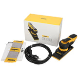 Mirka DEOS II 383 lijadora orbital 70x198mm 300 W lijadora de baja vibración para el lijado sin polvo de madera, tabiquería seca y metal con papel de lija velcro / MID3834044