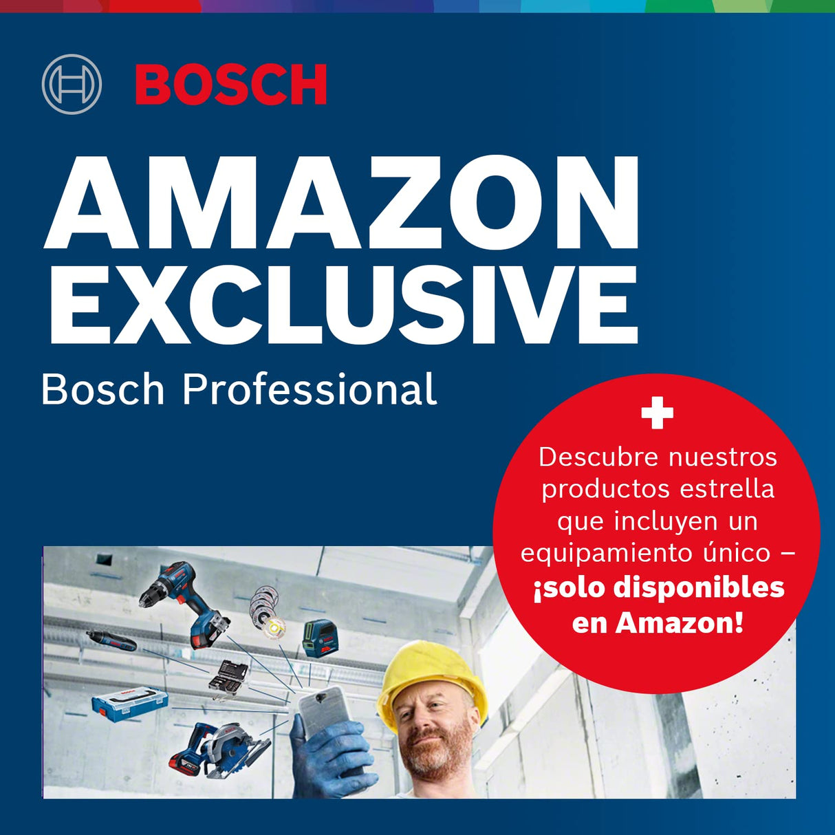 Bosch Professional nivel láser GLL 3-80 C + medidor de distancias GLM 20 (1 batería de 12 V, láser rojo, con función de aplicación, alcance: hasta 30 m, en L-BOXX)