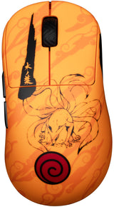 Konix Naruto Shippuden Ratón Gaming Cable/inalámbrico PC - Edición Pro Collector Numerada - 32 000 dpi - Autonomía 70 h - Diseño Kurama/Kyûbi
